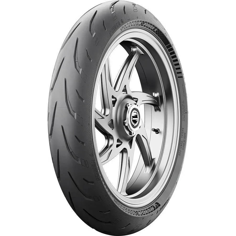 Мотошина Michelin Power 6 110/70 R17 54W Front Wheel (переднее колесо)